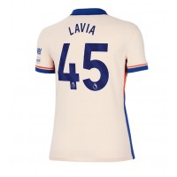 Maglia Calcio Chelsea Romeo Lavia #45 Seconda Divisa Donna 2024-25 Manica Corta